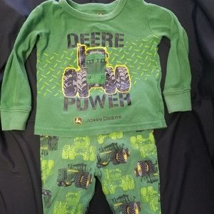 John Deere 2 Piece Pajama Size 2T